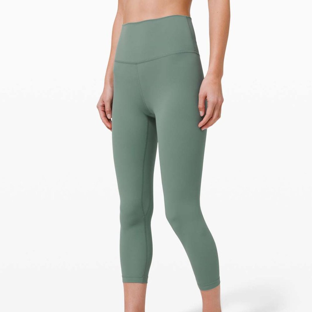 Lululemon Align Crop 23" - Tidewater Teal - 8